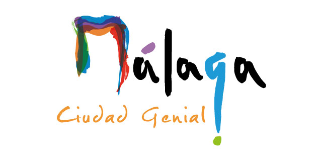 Logo de la campaña de turismo Málaga Ciudad Genial